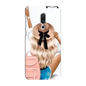 Чехол с печатью для Meizu 16 Plus - (Мода) (AlphaPrint) (Путешествие)