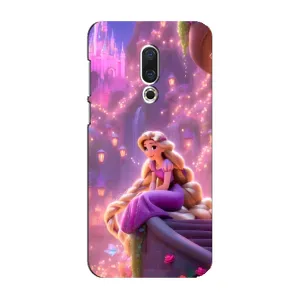 Чехол Рапунцель для Meizu 16 Plus (Рапунцель в замке)