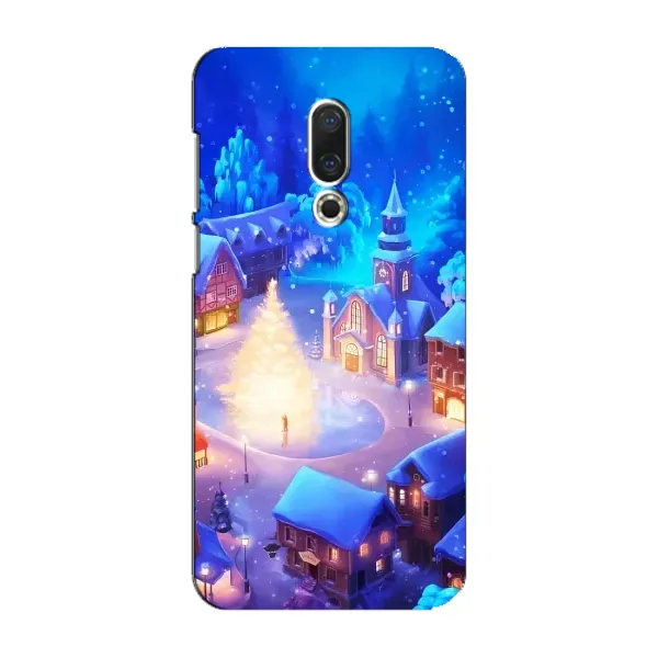 Чехол с принтом «Рождественский город» для Meizu 16 Plus