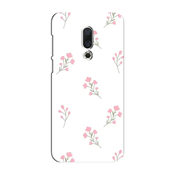Чехол с принтом «Розовые цветы» для Meizu 16 Plus