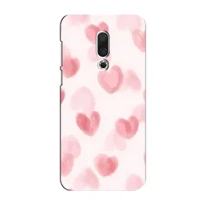 Чехол с розовым рисунком для Meizu 16 Plus