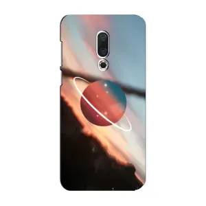 Космические Чехлы для Мейзу 16 Плюс (VPrint) (Сатурн)