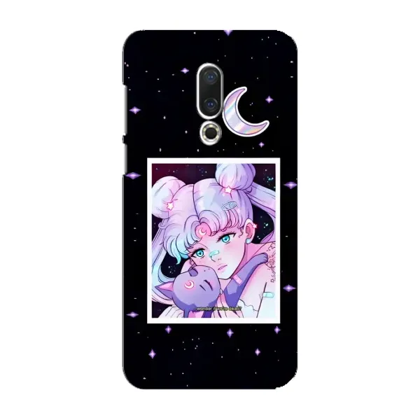 Чехол с принтом «Сейлор Мун» для Meizu 16 Plus Чехол с принтом «Сейлор Мун» для Meizu 16 Plus