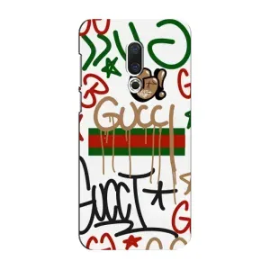 Брендновые Чехлы для Meizu 16 Plus - (PREMIUMPrint) (Стиль GUUCI)