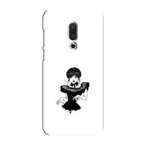 Чехлы Венсдей на Meizu 16 Plus Уэнсдей (AlphaPrint) (танец Уэнздей)