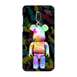 Чехлы для Meizu 16 Plus - Bearbrick Louis Vuitton (PREMIUMPrint) (Яркий Bearbrick)