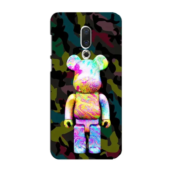 Чохол з принтом «Яскравий Bearbrick» для Meizu 16 Plus
