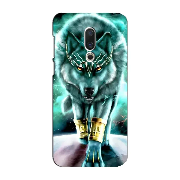 Чохол з принтом «Яскравий вовк» для Meizu 16 Plus