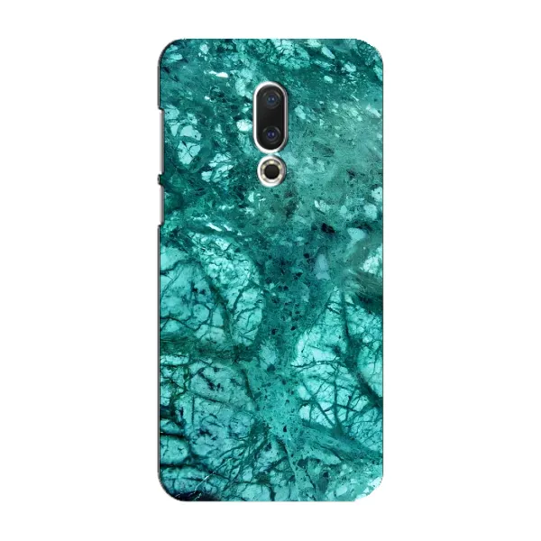 Чохол з принтом «Зелений мрамор» для Meizu 16 Plus