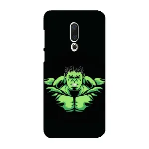 Чехлы с героями Марвел Meizu 16 Plus (VPrint) (Зелёный Халк)