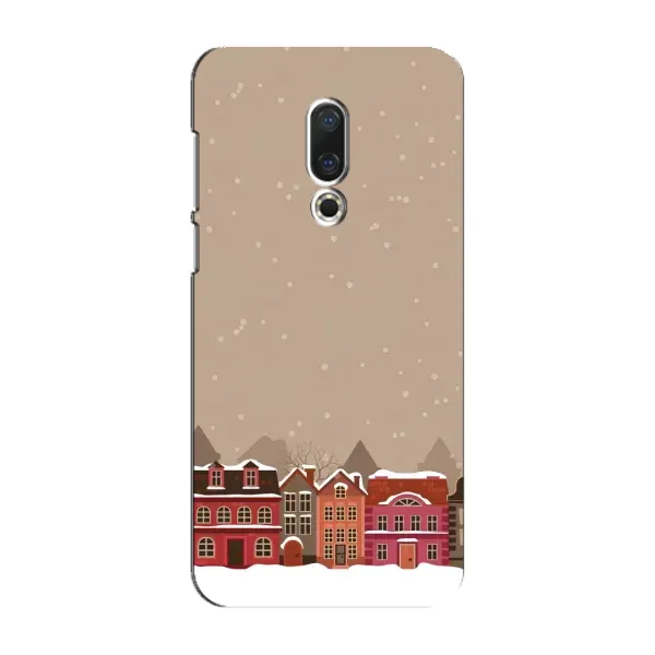 Чохол з принтом «Зимове місто» для Meizu 16 Plus Чохол з принтом «Зимове місто» для Meizu 16 Plus