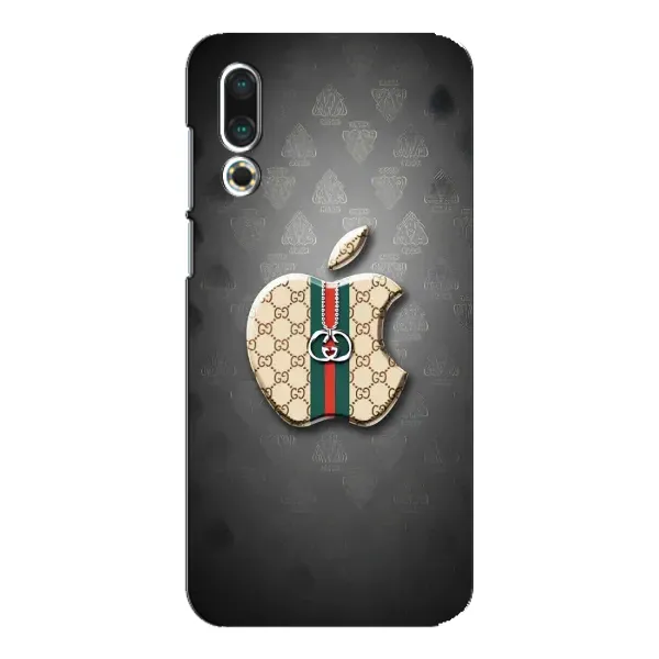 Чехол с принтом «Apple gucci» для Meizu 16s