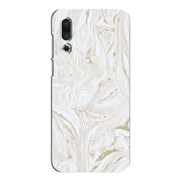 Чехол с принтом «Белый мрамор» для Meizu 16s