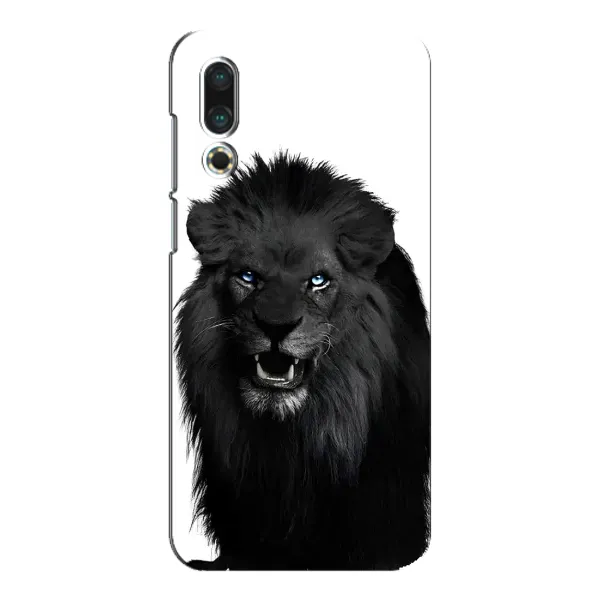 Чехол с принтом «Черный ЛЕВ» для Meizu 16s