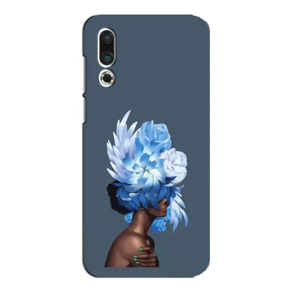 Чохол з принтом «Квіти на голові» для Meizu 16s Чохол з принтом «Квіти на голові» для Meizu 16s