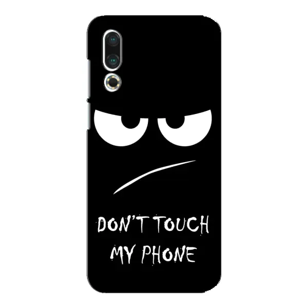 Чехол с принтом «Dont Touch» для Meizu 16s