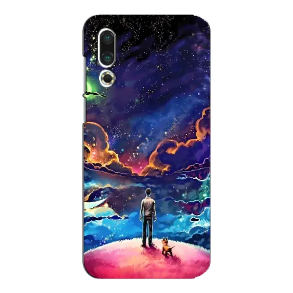 Чехол с принтом «Галактический вид» для Meizu 16s