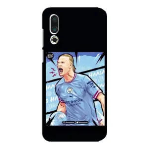 Чехлы с футболистом Ерлинг Холанд для Meizu 16s (AlphaPrint) (гол Эрлинг Холланд)