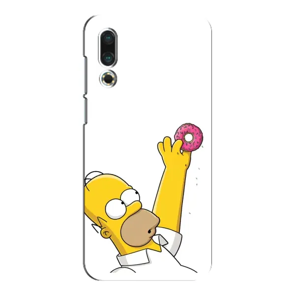 Чохол з принтом «Гомер з пончиком» для Meizu 16s