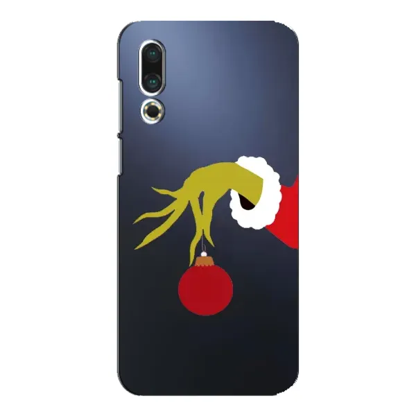 Чехол с принтом «Гринч с игрушкой» для Meizu 16s