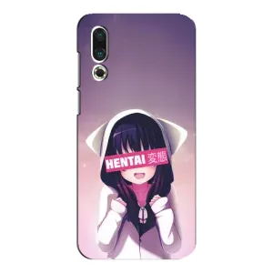 Чехлы Персонажи Аниме Наруто для Meizu 16s (AlphaPrint) (Hentai chan)