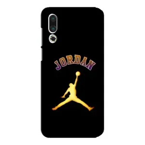 Чехлы для Meizu 16s - с картинкой JORDAN (AlphaPrint) (Jordan Gold)