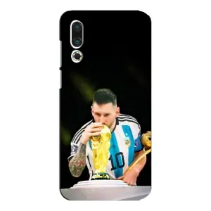 Чехлы для Meizu 16s (Leo чемпион) (AlphaPrint) (Кубок Месси)