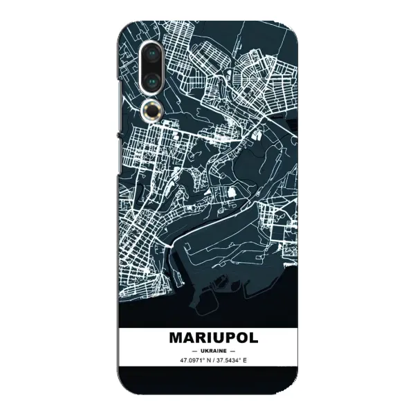 Чехол с принтом «Мариуполь» для Meizu 16s