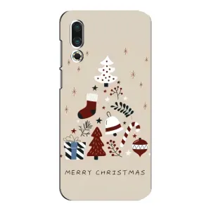 Рождественские, Праздничные Чехлы для Мейзу 16с (Merry Christmas)