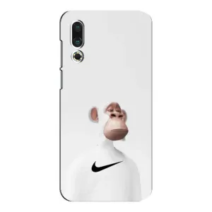 Чехлы с Обезьянами NFT для Meizu 16s (AlphaPrint) (обезьяна NFT Nike)