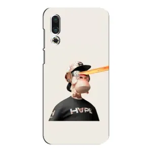 Чехлы с Обезьянами NFT для Meizu 16s (AlphaPrint) (обезьяна NFT в очках)