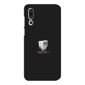 Чехол Майнкрафт на Meizu 16s (AlphaPrint) Minecraft (Овечка Майнкрафт)