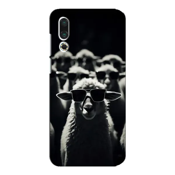Чехол с принтом «Овечка в очках» для Meizu 16s