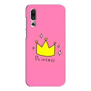 Чехол с картинкой (Стильные) для Мейзу 16с - (AlphaPrint) (Princess)