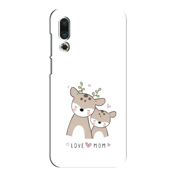 Чехол с принтом «Оленята мама и малыш» для Meizu 16s