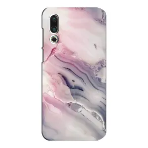 Мраморний чехол на Meizu 16s (VPrint) (Пурпурний Мрамор)