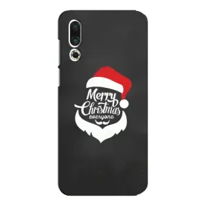 Рождественские Чехлы для Meizu 16s (VPrint) (Санта Крисмас)