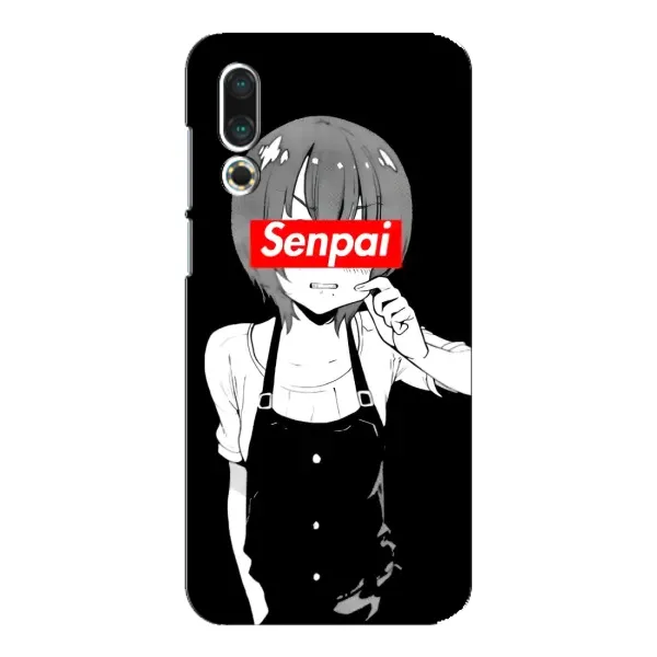 Чехол с принтом «Senpai» для Meizu 16s