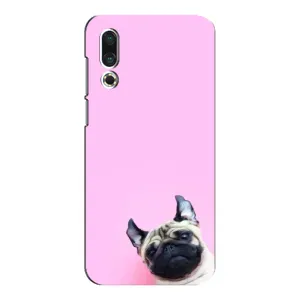 Чехлы с собаками для Meizu 16s (VPrint) (Смешная собака)