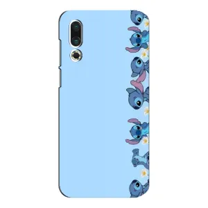 Чехол с принтом Стич на Meizu 16s (Стич фон)