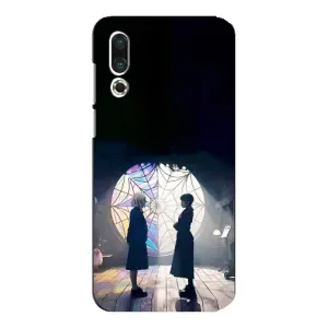 Чехлы Венсдей на Meizu 16s Уэнсдей (AlphaPrint) (Уэнздей и Инид)