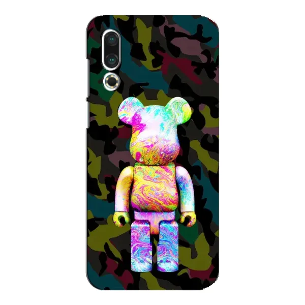 Чехол с принтом «Яркий Bearbrick» для Meizu 16s