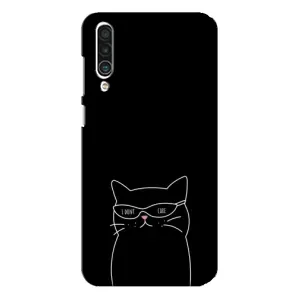 Чехол с рисунком кот на Meizu 16xs (Равнодушный кот)