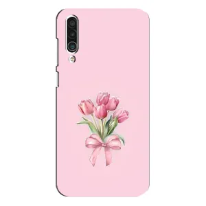 Чохол з розовим принтом для Meizu 16xs (Букет квітів)