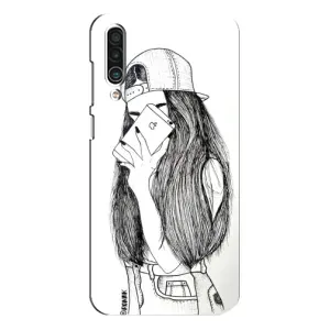 Чехол с печатью для Meizu 16xs - (Мода) (AlphaPrint) (Фото девочки)
