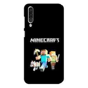 Чехол Майнкрафт на Meizu 16xs (AlphaPrint) Minecraft (герои Minecraft)