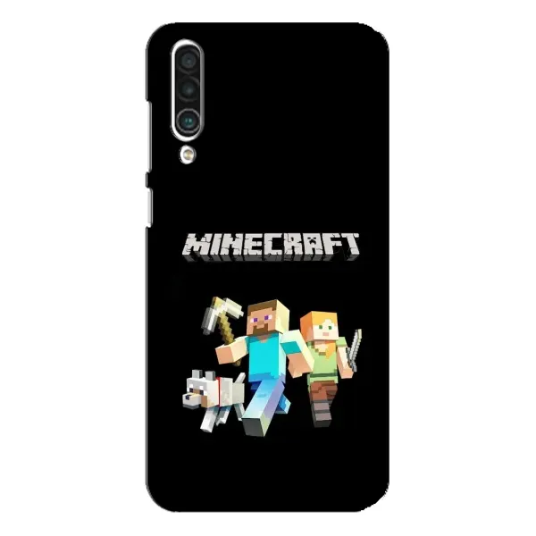 Чохол з принтом «герої Minecraft» для Meizu 16xs