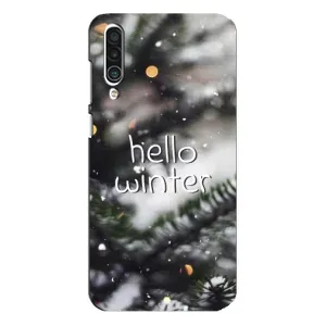 Новогодние, Праздничные Чехлы для Meizu 16xs - 2024 год (Hello winter)