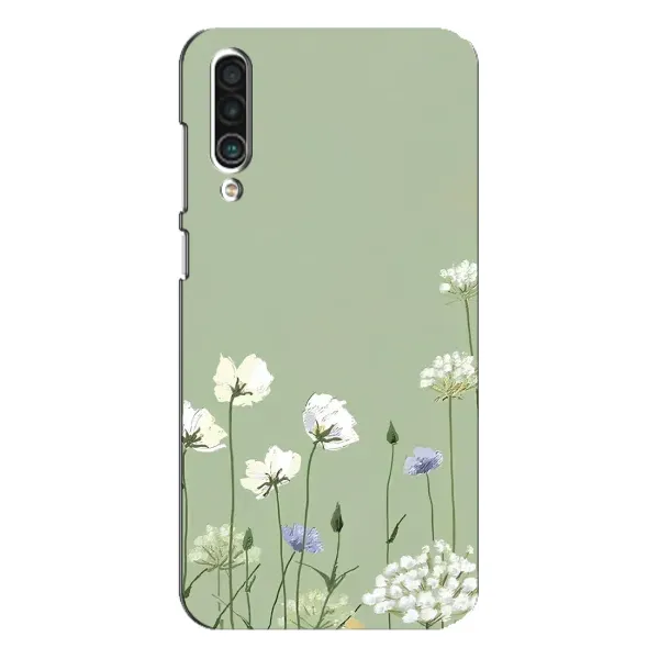 Чехол с принтом «Цветы на зеленом» для Meizu 16xs