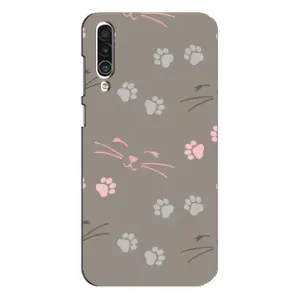 Чехол с рисунком кот на Meizu 16xs (Лапы и усы)